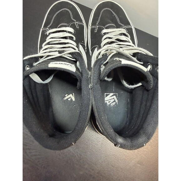 VANS Off THE WALL SK8 HI-TOP Black White Sneakers 721356 Womens 10, Mens 8 - Picture 6 of 8
